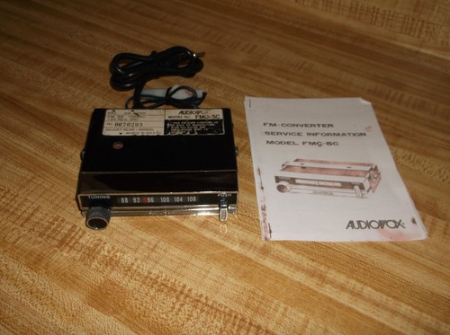 Refurbished Universal OEM Audiovox FM Converter FMC-5C Tested Works GREAT!!!! - Picture 2 of 8