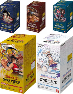 Sealed] One Piece Booster Box OP-01 OP-02 OP-03 OP-04 OP-05 OP-06