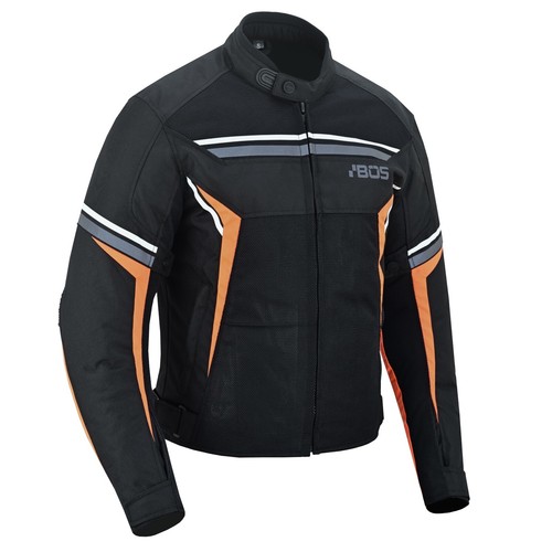 Herren Motorradjacke mit Protektoren Herren Textil Motorrad Jacke Roller Jacke - Picture 6 of 11