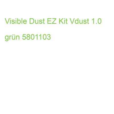 Visible Dust EZ Kit Vdust 1.0 grün 5801103 (8024221579291)