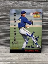1994 Signature Rookies Baseball Autographs #15 Tyrone “Sundance” Hill #5183/8650