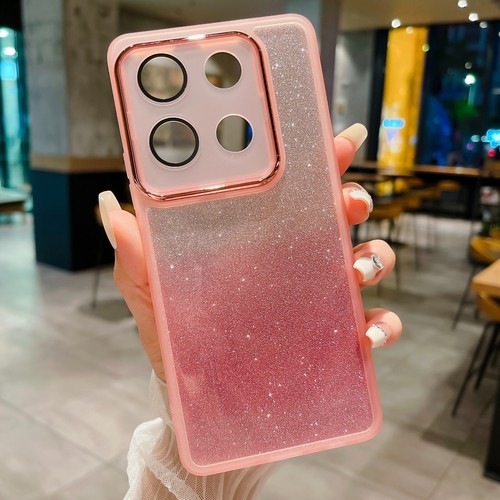 Custodia telefono antiurto sottile glitter per Motorola Moto Edge 60 G56 G86 G05 G35 G14 - Foto 2 di 14