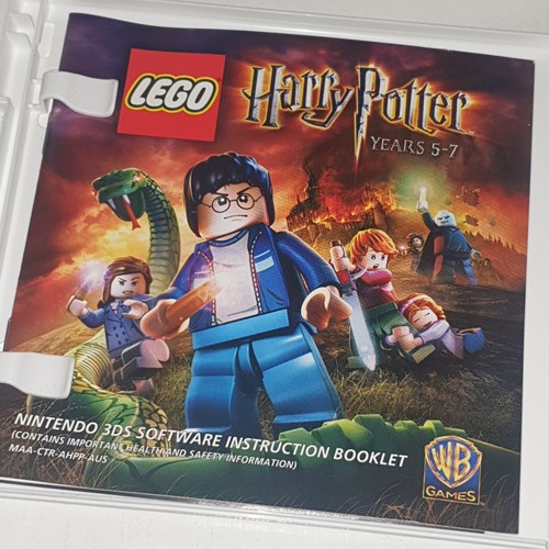 Lego Harry Potter Years 5-7 - Nintendo 3DS Game - Complete w/ Manual - Free Post - Picture 2 of 4