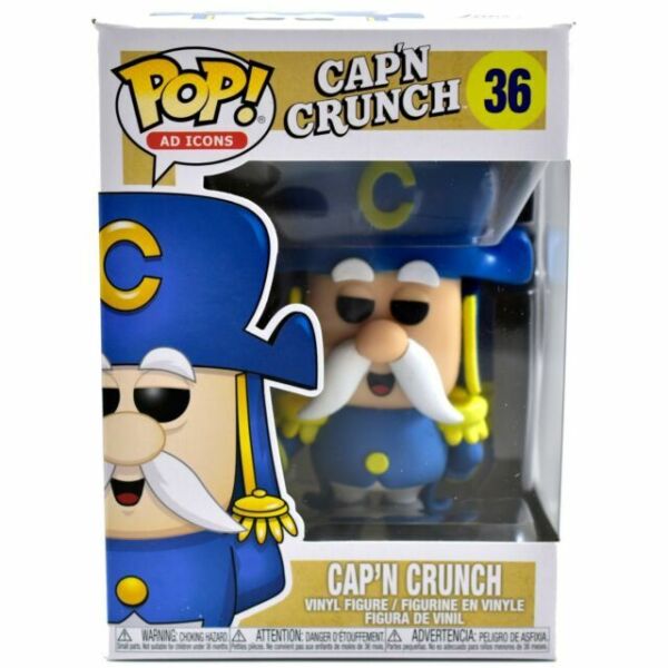 Funko Pop Captain Cap'n Crunch With Sword #36 AD Icons for sale online | eBay