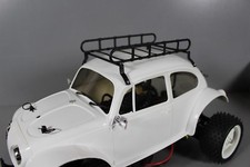 Estante de montaje en techo de metal para juguete Tamiya 1/10 RC Volkswagen Sand Scorcher Beetle Bug