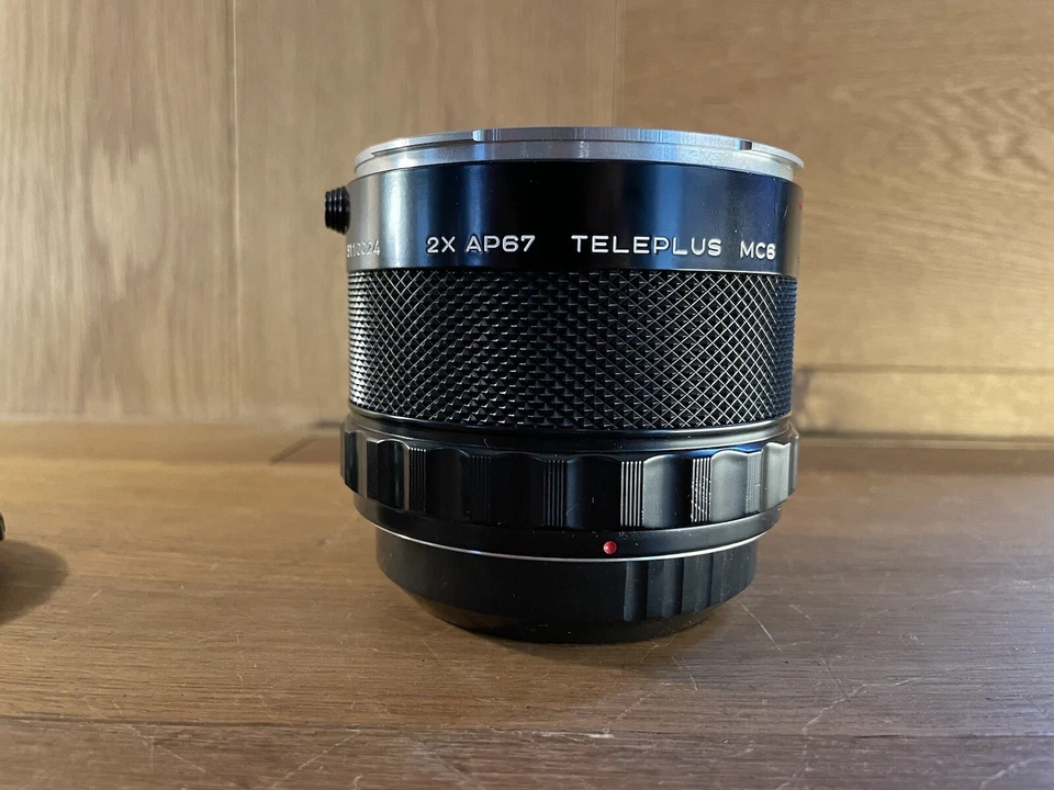 *Opt Como Nuevo* Teleconvertidor Kenko 2x AP67 Teleplus MC6 para Lente Pentax 6x7 67 / JPN Foto 2 de 4