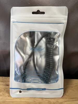 aceyoon 90 Degree Coiled USB Type C Cable QC 3.0 Fast Charging Cable for iPho...