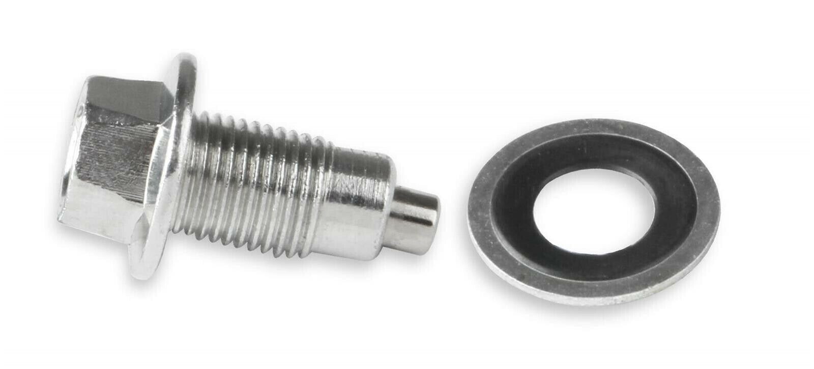 Pan Drain Plug 1/2-20 Rh Threads W/ Seal Fits Chevy Ford Mopar