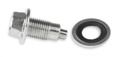 New Magnetic Oil Pan Drain Plug 1/2-20 RH Threads W/ Seal Fits Chevy Ford Mopar