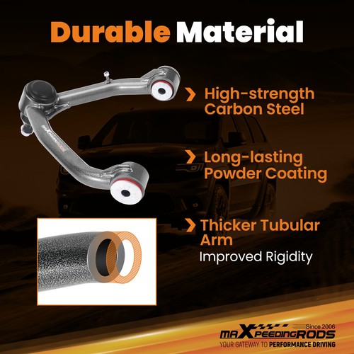 2-4" Lift Upper Control Arms for 2014-2018 Chevy Silverado GMC Sierra 1500 4WD - Picture 2 of 14