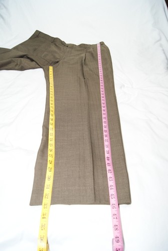 Vanetti 2 Teiler Anzug Herren Sakko 48L Hose 42x33 Braun Big & Tall Blazer Mantel - Bild 17 von 20