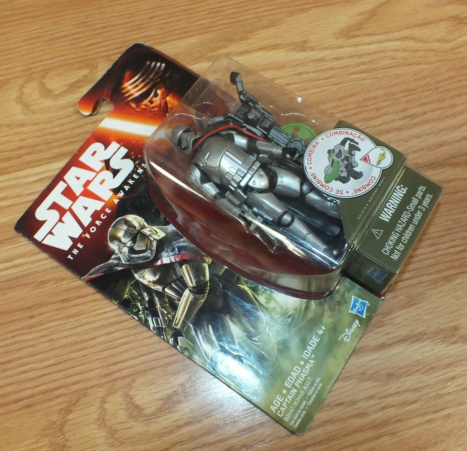 Figura de acción de juguete coleccionable Capitana Phasma de Star Wars El Despertar de la Fuerza Foto 2 de 4