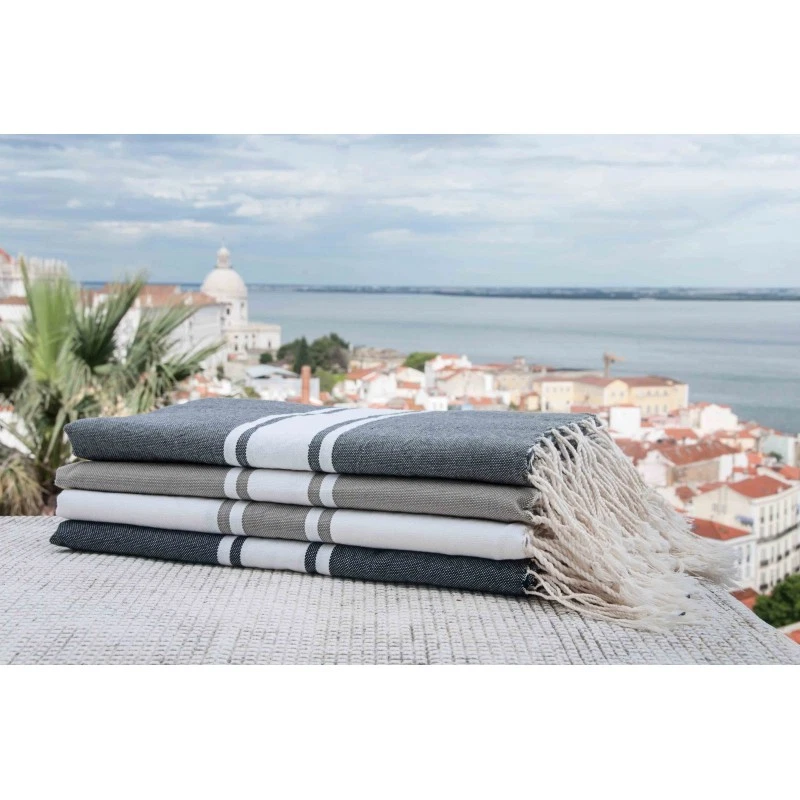 Toalla turca Foutaway Toalla Fouta Spa Baño Sarong Envoltura de playa 100 % algodón 38"x78" Foto 3 de 4