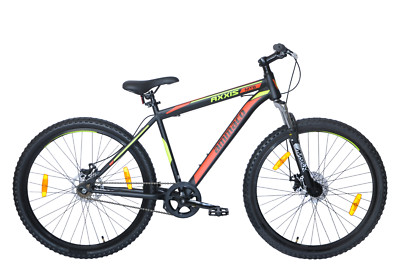 Ammaco Axxis 27,5'' Laufrad Herren Jump Bike 19'' Rahmen schwarz & orange Single Speed