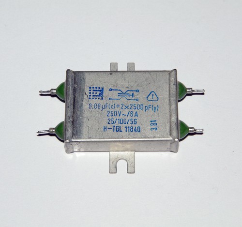NEC/Tokin/Corcom EMI Line Noise Filter 250V 8A 15A 1A 3A 5A 250 VAC 300V DC - Picture 21 of 23