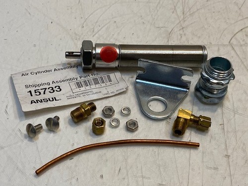 Ansul 15733 Air Cylinder & Tubing Assembly for Mechanical Gas Valves - 第 1/8 張圖片