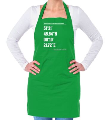 Cricket Boden Koordinaten Herren - Unisex Erwachsene Schürze - Fan Liebe Spieler Asche