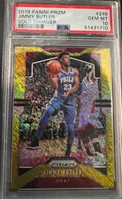 2019 Panini Prizm Jimmy Butler Gold Shimmer 03/10 PSA 10