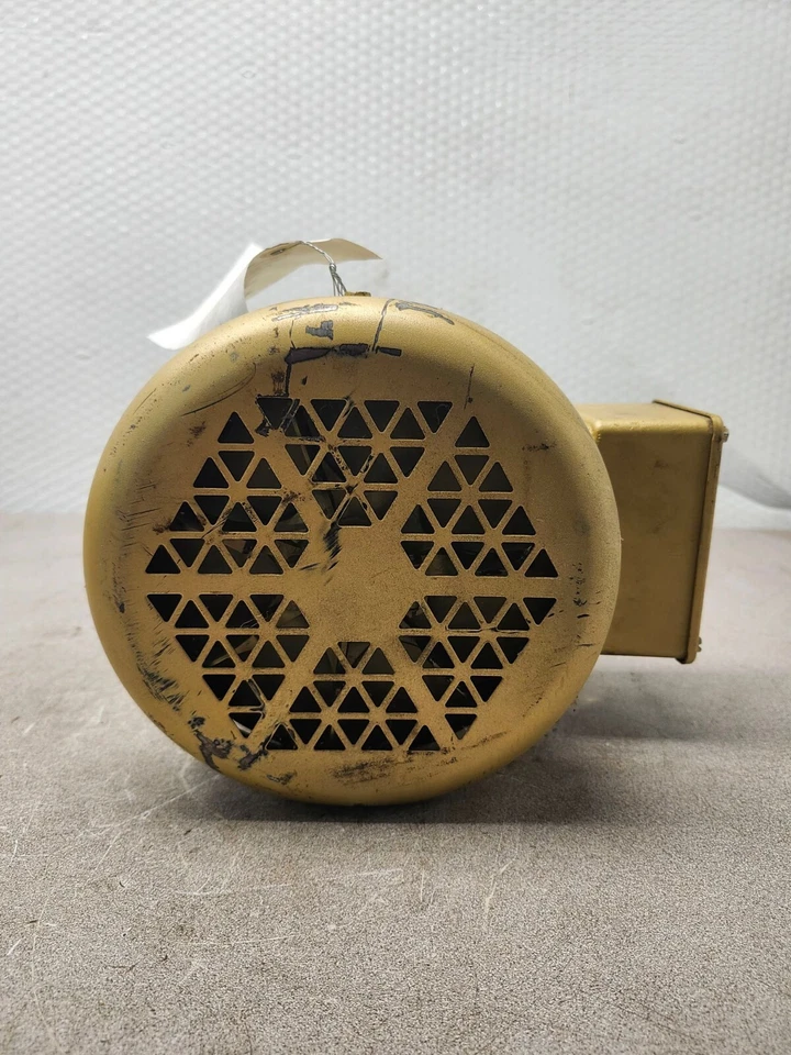 USED BALDOR 1HP ELECTRIC MOTOR 230/460V. 3,450RPM SUPER E EM3545 - Image 4 of 4