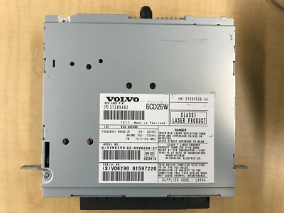 08-09 Volvo XC90 single disc CD changer 31285482 31285538 | eBay