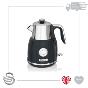 Swan 1.5l Jug Kettle Black SK31040BN 1.5l jug kettle black , black, Swan