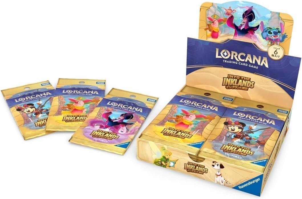 Disney LORCANA TCG Booster Pack INTO THE INKLANDS Box
