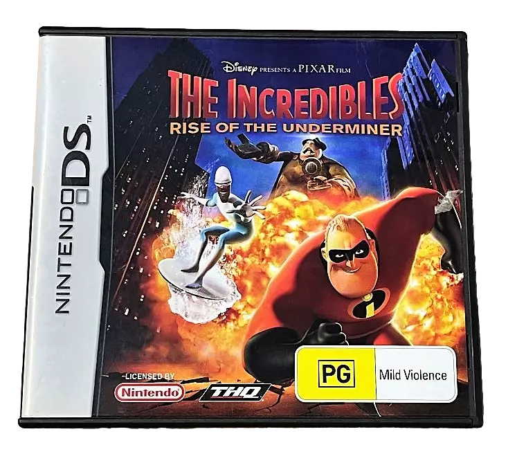 The Incredibles Rise Of The Underminer Nintendo DS 2DS 3DS Game