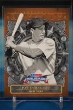 2024 Panini Crusade Baseball - Baseball Royalty Joe DiMaggio #24 GOLD /10