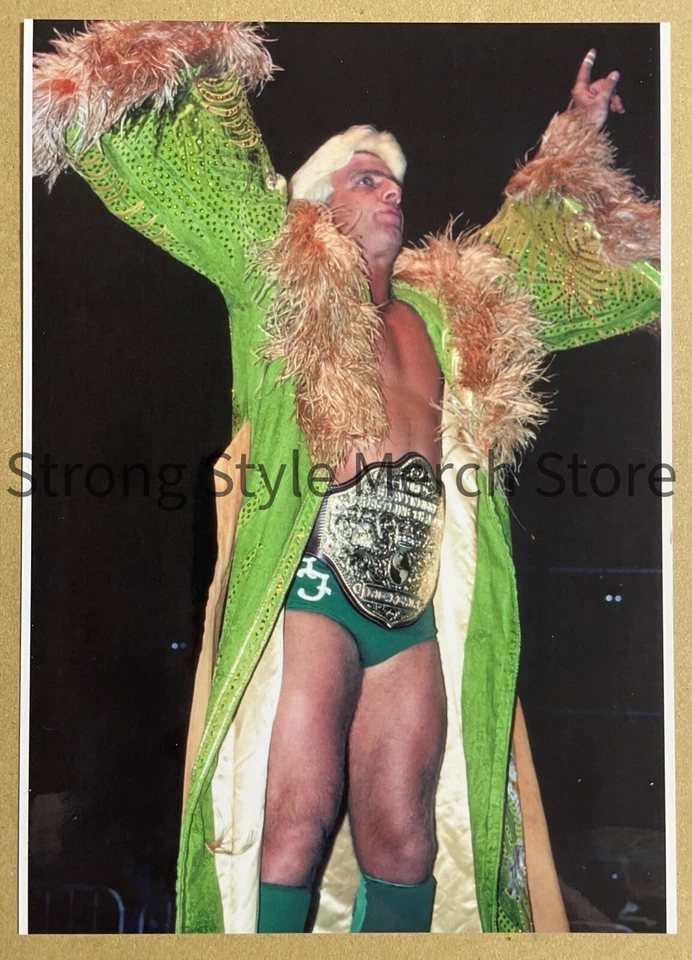 Foto Ric Flair años 80 127 mm × 178 mm WCW NWA AJPW NJPW WWE AEW TNA Foto 2 de 3