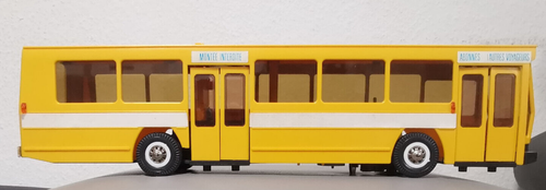 Jouets Mont-Blanc Bus P.R.100 Berliet mit OVP Vintage Frankreich - Bild 3 von 24