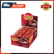 Dark Chocolate Covered Cherries  Premium Cherry Cordial Candies  Individually