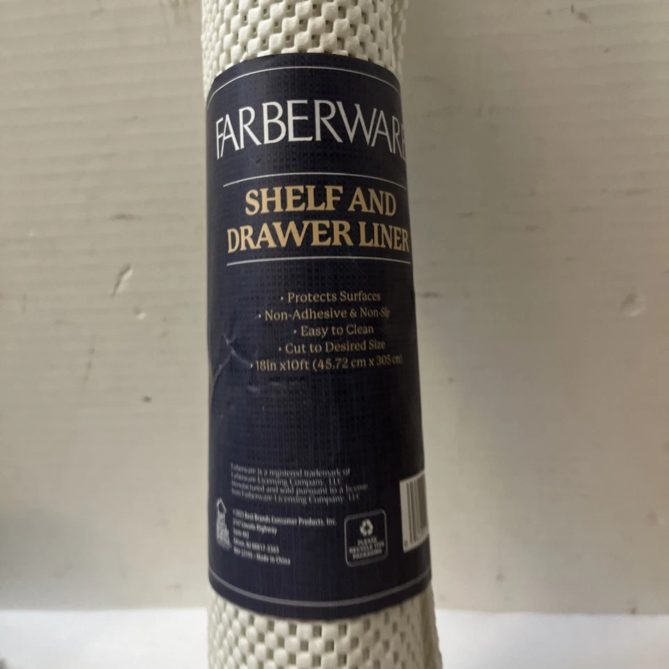 Подкладка для полки и ящика Farberware 18 дюймов x 10 футов - Изображение 2 из 2