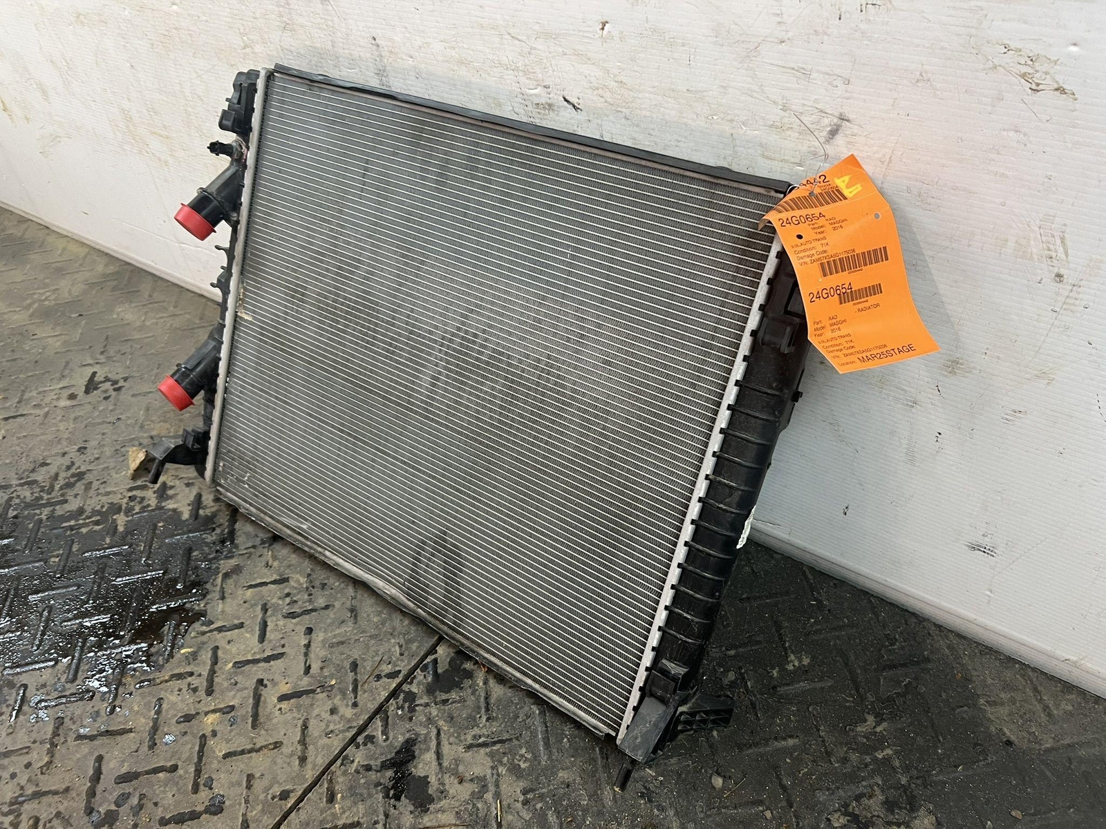 14-21 MASERATI GHIBLI 3.0 AWD RADIATOR COOLER PRIMARY