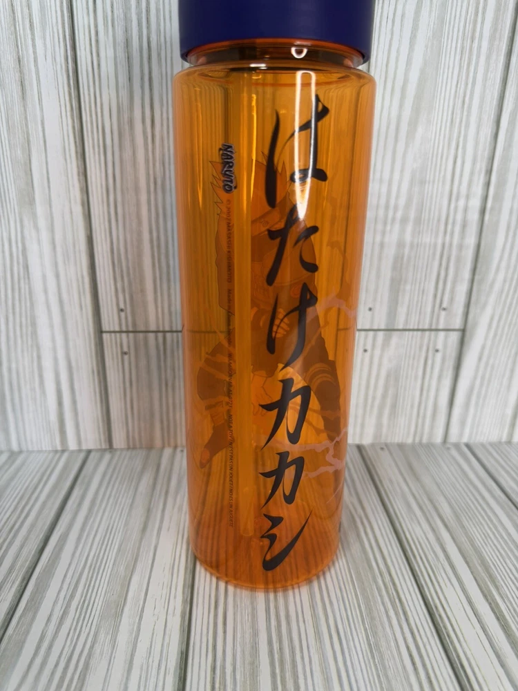 Naruto Bento Box And Plastic Water Bottle Orange Fork Spoon 2 Trays New Naruto Bento Box And Plastic Water Bottle Orange Fork Spoon 2 Trays New