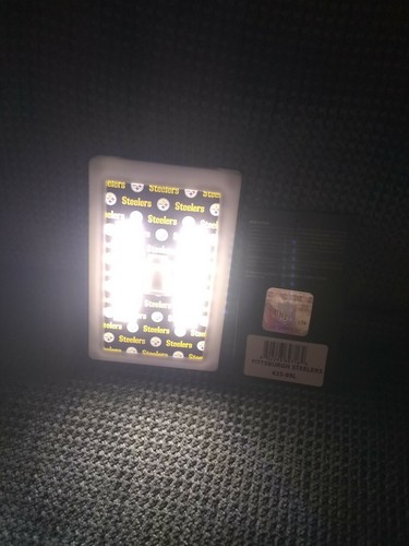 NEW - Pittsburgh Steelers LOGO LED stick up Light, very bright! - Picture 4 of 4
