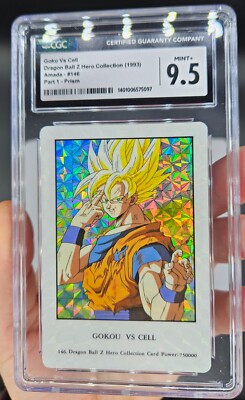 ドラゴンボール GOKOU VS CELL ホロカード（CGC 9.5 MINT + Goku
