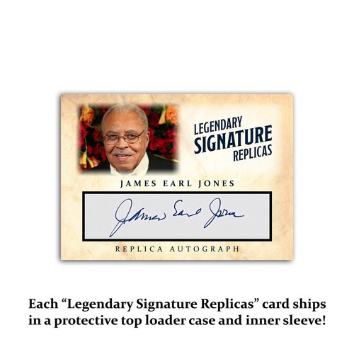 James Earl Jones ACEO Replica Reprint Autograph Novelty Collectible Card - Picture 3 of 4