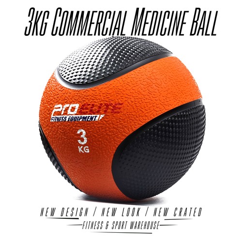 Commercial Rubber Medicine Ball 2KG-10KG Fitness Gym Exercise Balls Crossfit - Picture 13 of 20