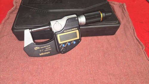 Mitutoyo 29318530 Electronic Digital Micrometer Quantumike Digimatic