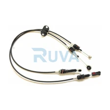 Ruva Gear Control Cable Set For Ford Fiesta 01-09 Fusion 02-12 Petrol & Diesel