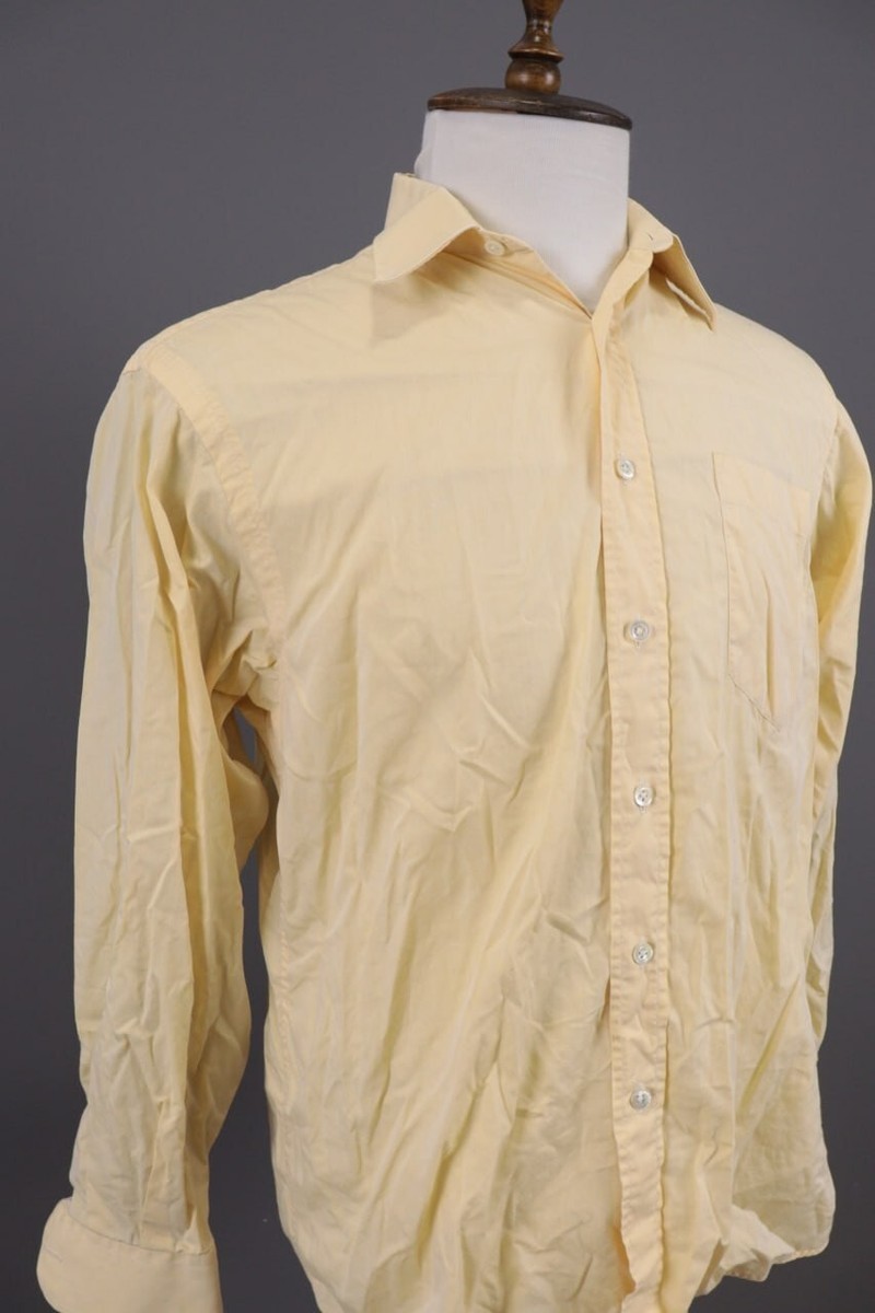 Vintage Yves Saint Laurent Rive Gauche Yellow Long Sleeve