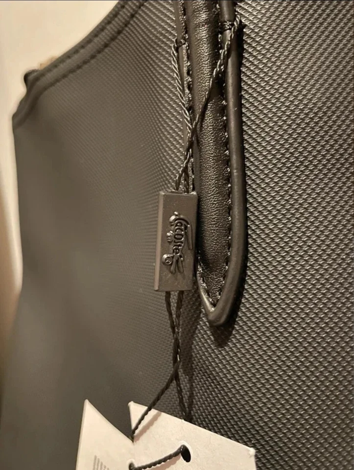Sac à Main Lacoste Noir Taille L - Photo 4/4
