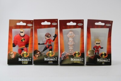 Jakks Die Unglaublichen 2  Set  Spielfiguren Set  4´er Set
