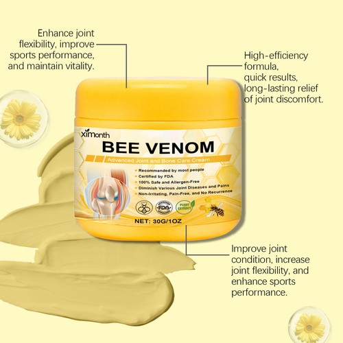 1-6X Neck New Zealand Bee Venom Pain Bone Cream Bone Healing Creams Back Relief - Picture 13 of 22