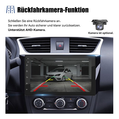 7" 2 DIN 4+64G DAB+ Carplay Autoradio Android 14 GPS NAV Bluetooth USB WIFI RDS - Bild 7 von 13
