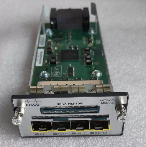 CISCO C3KX-NM-10G CATALYST 3K X 10G NETWORK MODULE FOR 3560X AND 3750X - Photo 2/5
