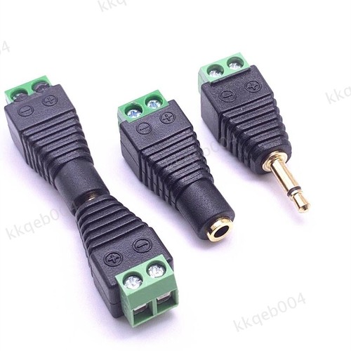 3.5mm 2 3 4 pin Pole mono Stereo 3.5 Male female AV Screw Terminal Jack 3.5 Plug - Zdjęcie 3 z 12