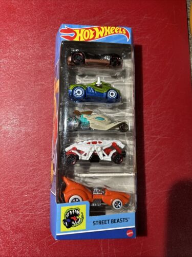 Hot Wheels Street Beasts 5 Pack HTV55 2024 New!