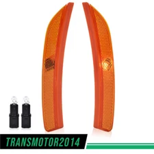 Amber Side Marker Light Fit For 2015-2017 Chrysler 200 Set of 2 Front LH&RH Side