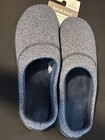 New Msrp $40.00 Isotoner Xxl Navy Blue Men's Slippers Memory Foam Brand